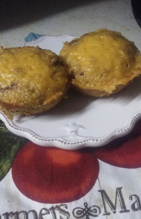 Quinoa chorizo muffins