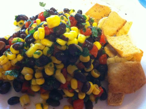 Black Bean, Corn and Roasted Red Pepper