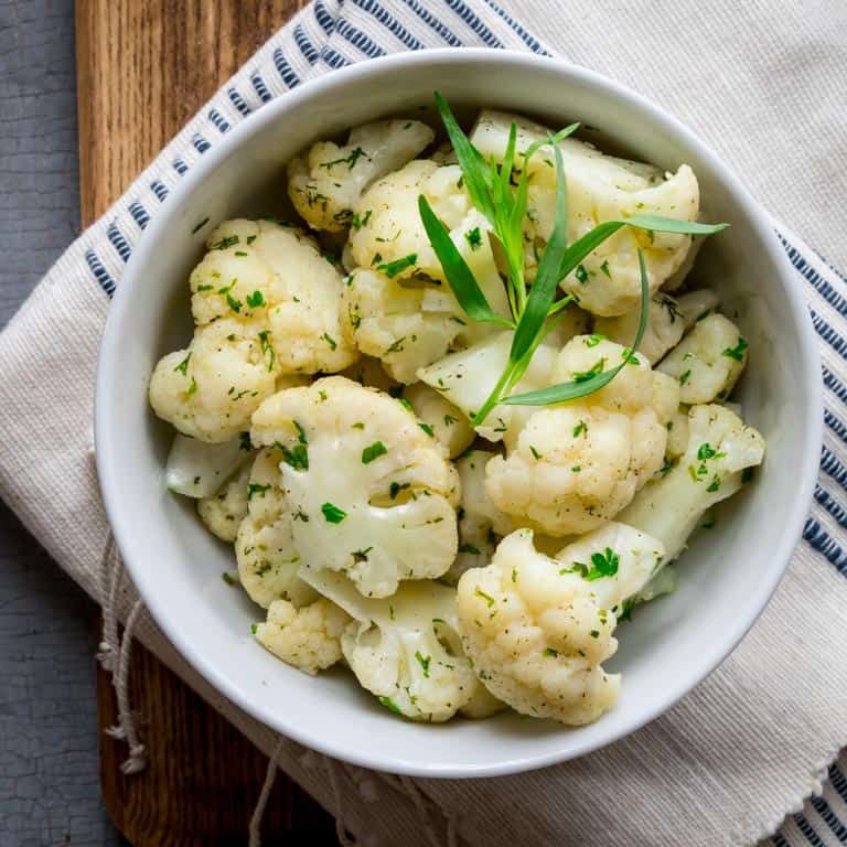 Parmesan Cauliflower Simmer
