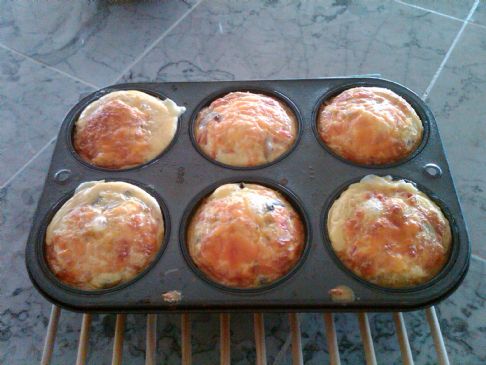 Egg White Muffin Tin Omelet