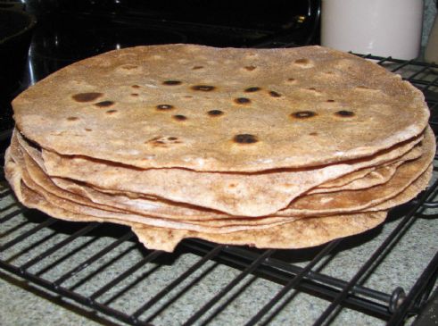 Whole Wheat and Flax Meal Tortillas