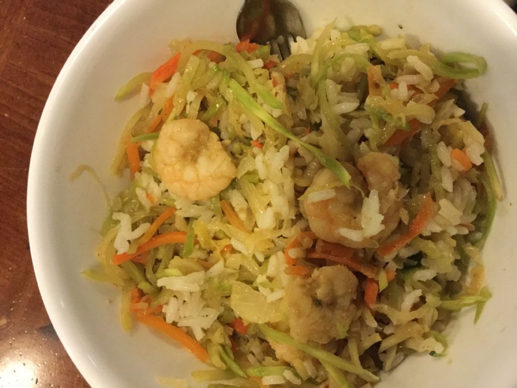 Holly's Shrimp Eggroll in a Bowl