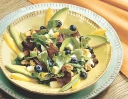 Avocado Blueberry Fruit Salad