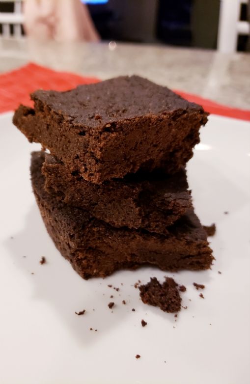 Gluten free, dairy free, vegan brownies