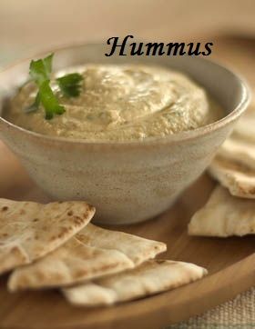 Hummus (1 serving = 1/3 cup)