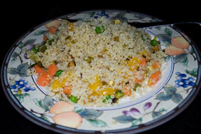 Quinoa with Vegetables and Nuts