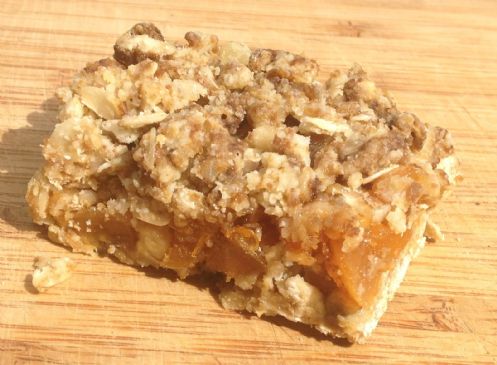 Chewy Apricot Oat Squares