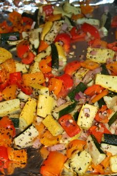 Oven Baked Veggies