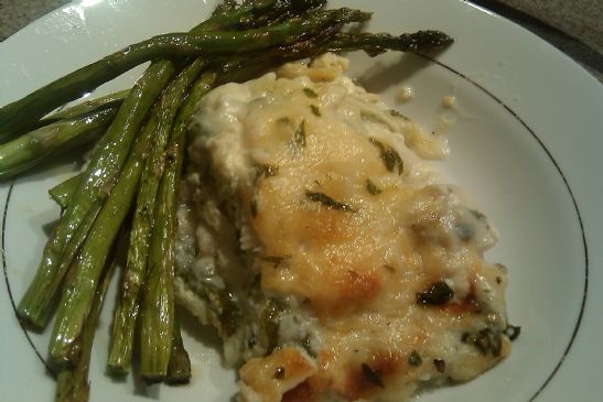 Seafood Lasagna Florentine