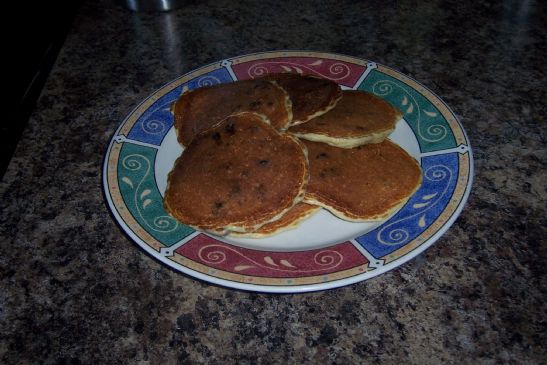 blueberry cottage cheese oatmeal pancakes