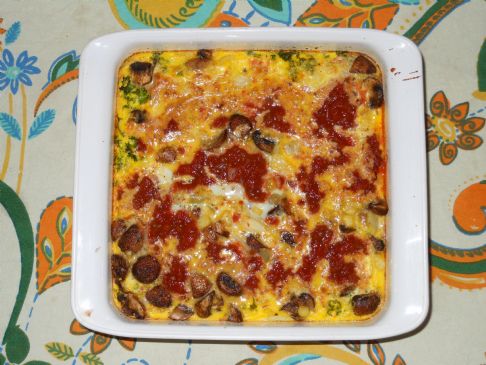 vegetarian no cheese fritata