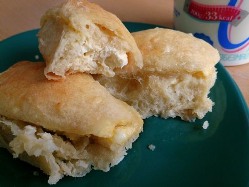 Pechenki (Mom's breakfast or snack feta bread)