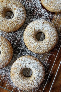 Lemon Buttermilk Baked Donuts