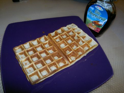 Low fat waffles