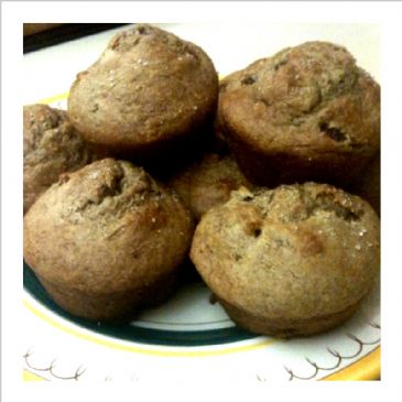 Gluten Free Banana Date Muffins