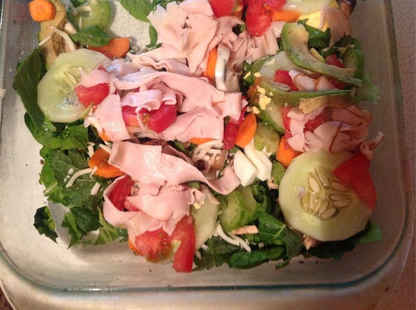 Casserole salad