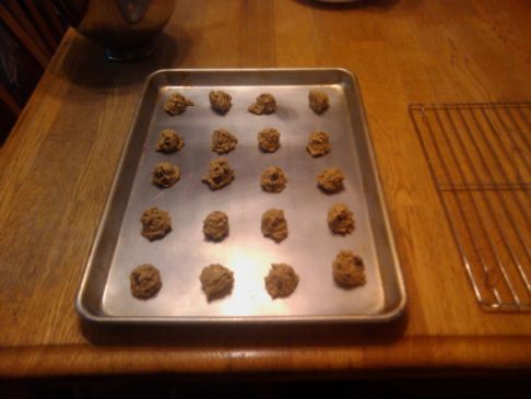 Lo-Cal Dark Chocolate Oatmeal Cookies