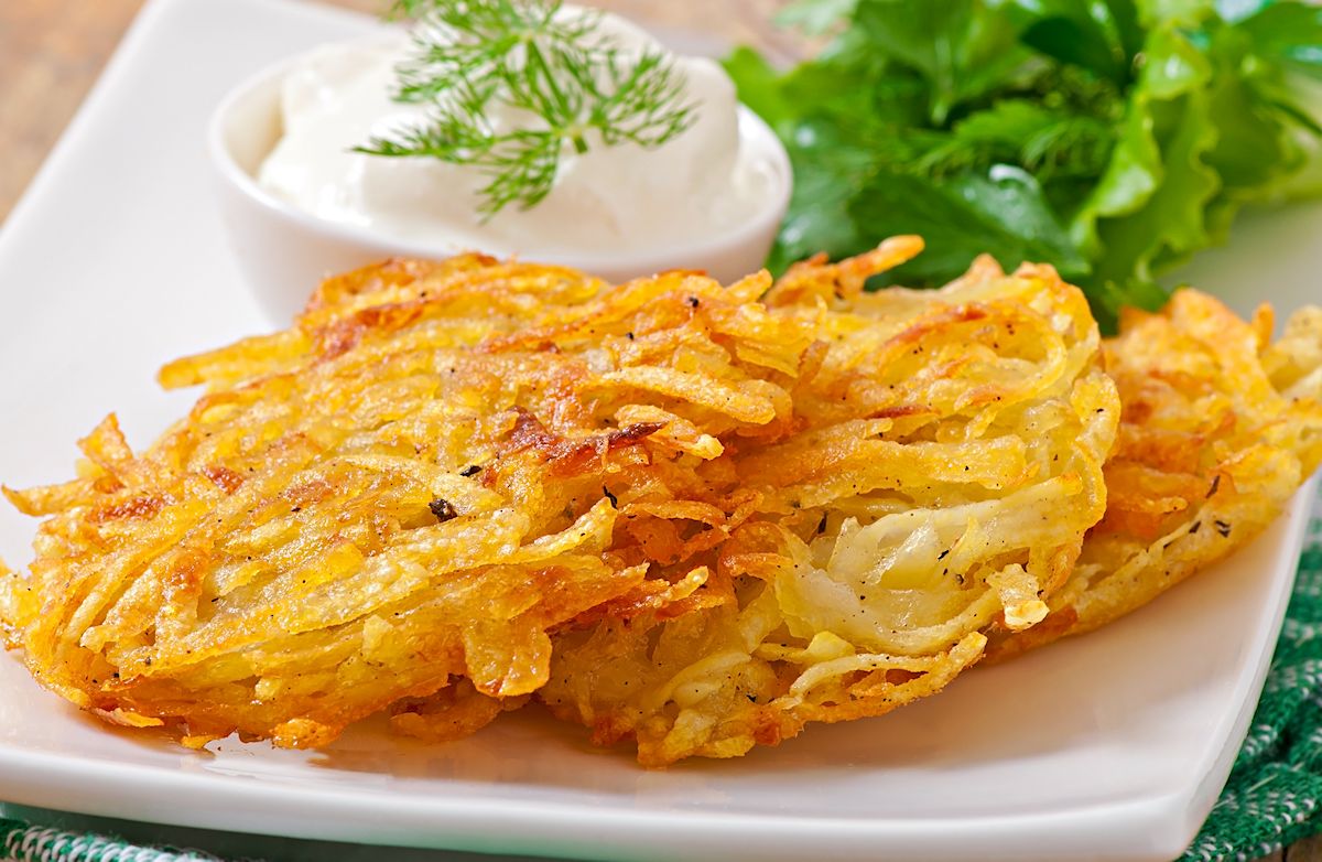 Low Fat Potato Latkes