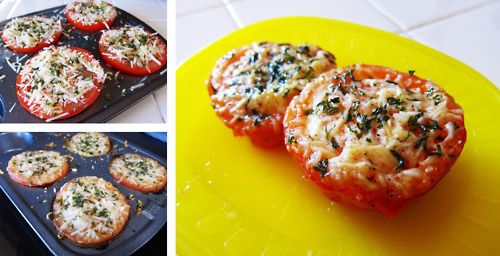 Baked Parmesan Tomatoes