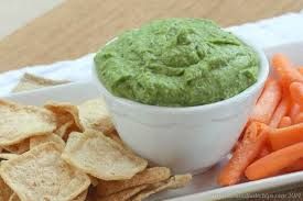 Bean and Spinach and Garlic Dip/Spread/Sauce/Dressing