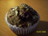 Oat Bran Aplesauce Muffins