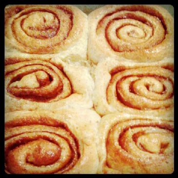 Britta's amazing vegan cinnamon rolls