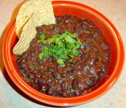 Sue's Quick and Easy Seasoned Black Beans