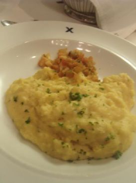 Polenta with Stewed Tomatoes