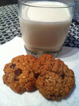 Healthy Choc Chip Coconut Cookies