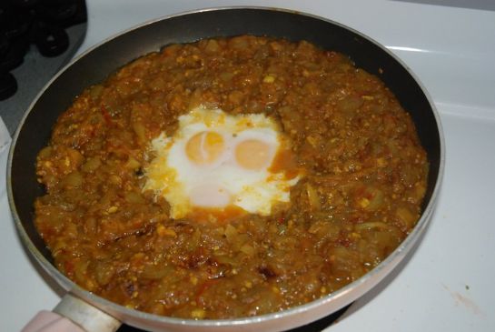 Mirza Ghassemi (Persian Eggplant Omelet)