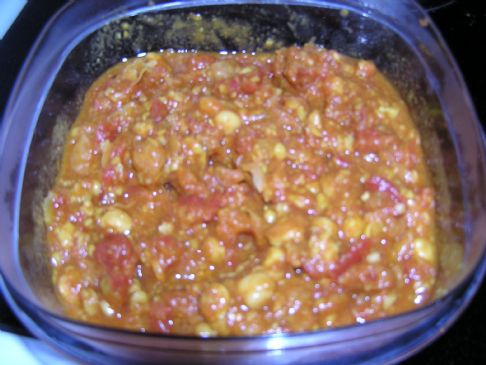 Tomato Garbanzo Curry Sauce