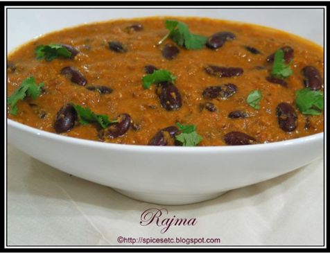 Rajma(Spicy kidney beans Gravy)
