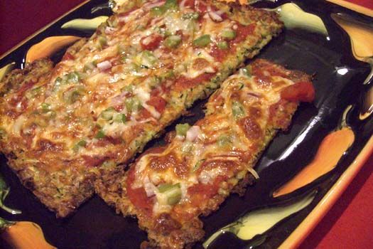 Gluten-Free Zucchini Pizza Crust