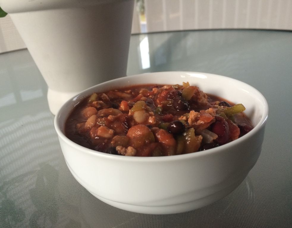 xlean turkey chili