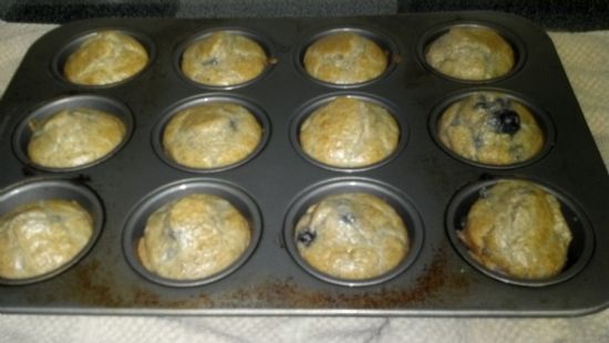 Easy Low Carb Blueberry Muffins