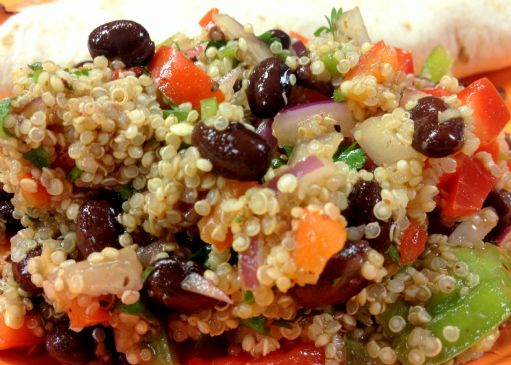 Mexican quinoa salad