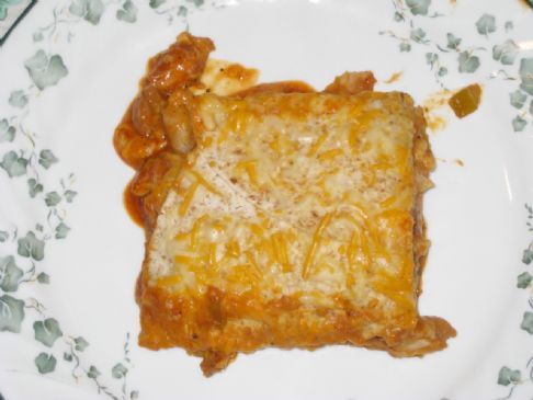 Melissa's Modified Taco Lasagna