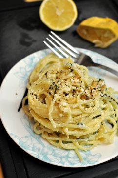 Lemon Pepper Spaghetti with Chicken