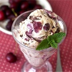Cherry Vanilla Chocolate Chip Ice Cream