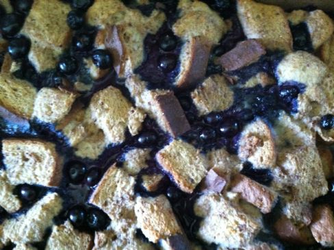 Eating Clean Blueberry French Toast Casserole