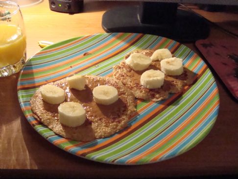 Jessica's Flavored Oatmeal Pancakes