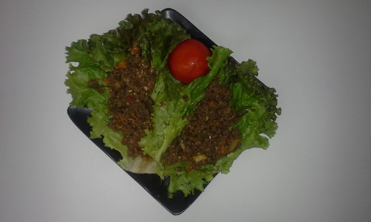 Tacos w/lettuce wrap