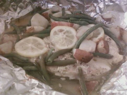 Red Snapper with Vegetables