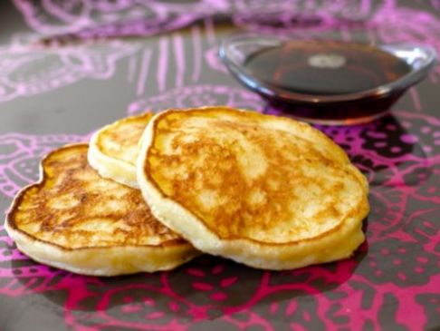 Light 'n Fluffy Cottage Cheese Pancakes