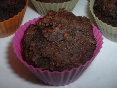 Red Devil Chocolate Muffins