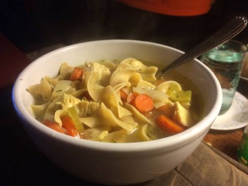 Homeade Chicken Noodle Soup