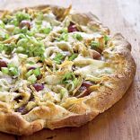 Chicken, Red Grape, and Pesto Pizza