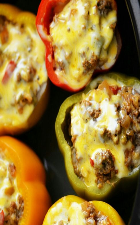 Healthy Stuffed Bell Peppers