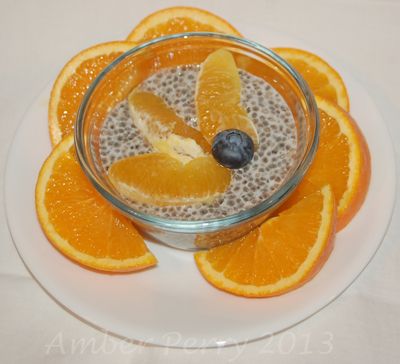 Vanilla Orange Chia Pudding