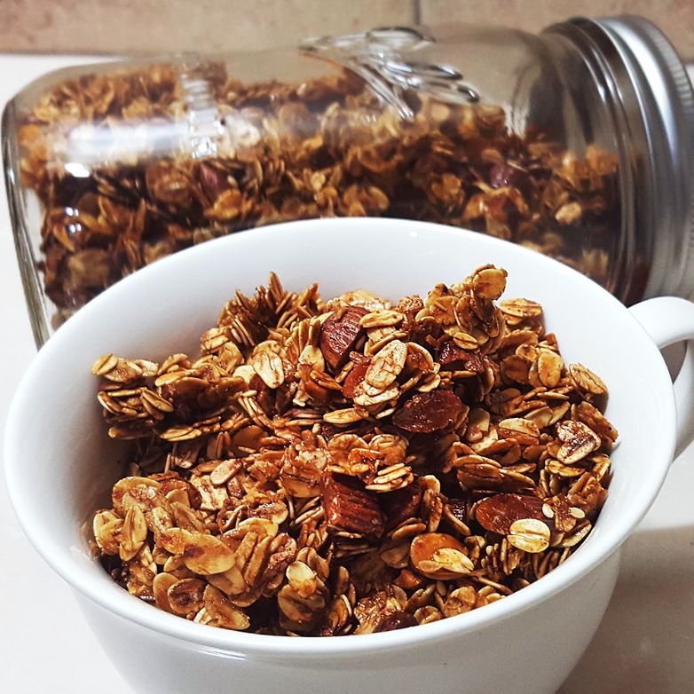 Easy Almond Vanilla Granola